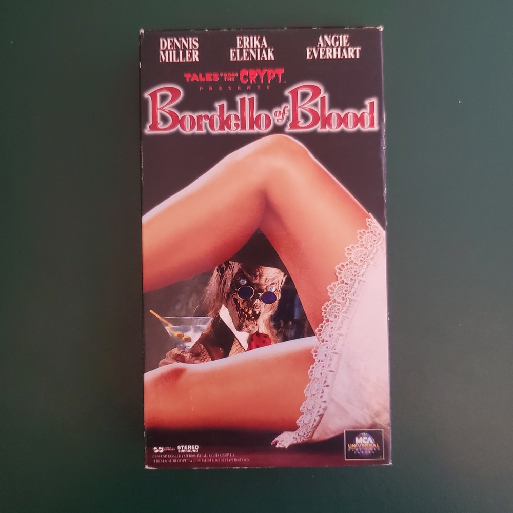 Bordello Of Blood Tales From The Crypt VHS Tape Movie Dennis Miller Horror 1996 - Picture 2 of 8